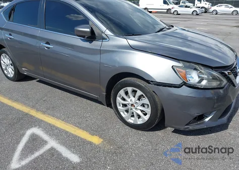 2018 Nissan Sentra Sv z USA, uszkodzony, nr VIN 3N1AB7AP2JY263684